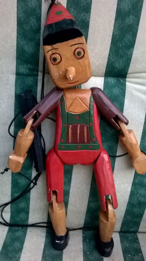 Vintage Pinocchio marionette