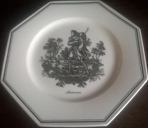 Octagonal plate Automne by Villeroy & Boch Mettlach